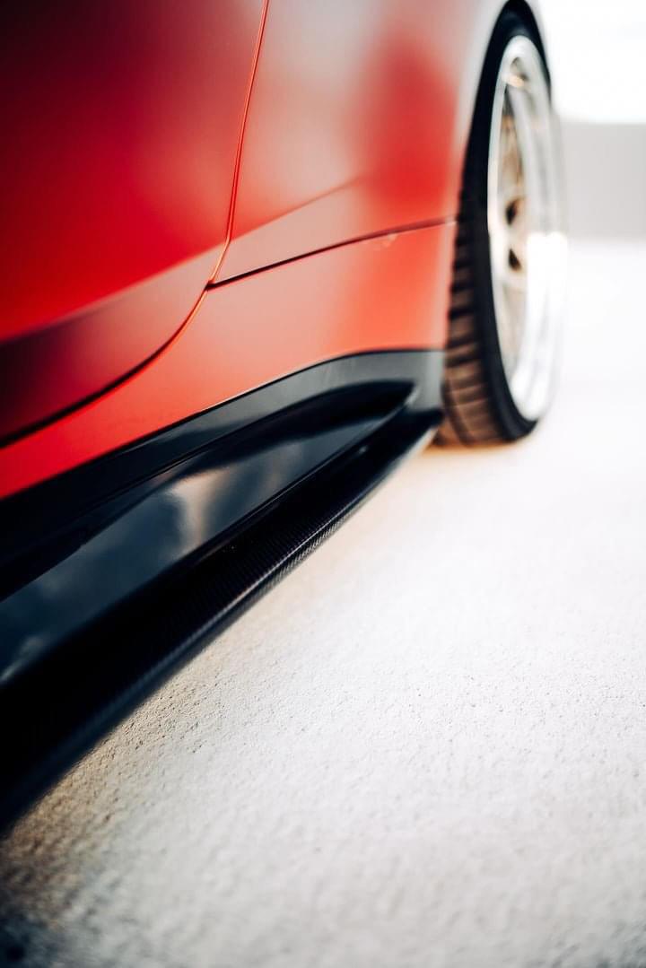 Carbon Fiber Side Skirt Extensions BMW G80 M3 / G82 M4.
