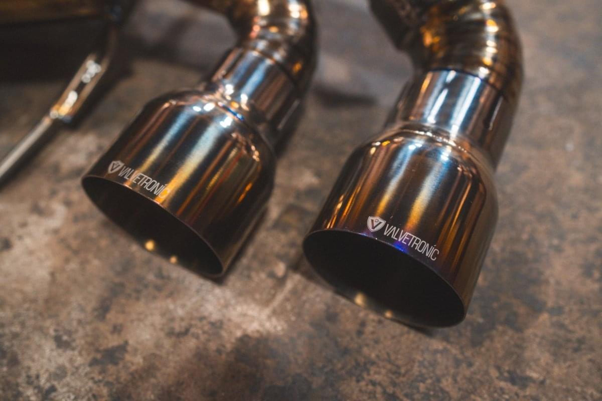 Chevrolet Corvette C8 Valved Sport Exhaust System.