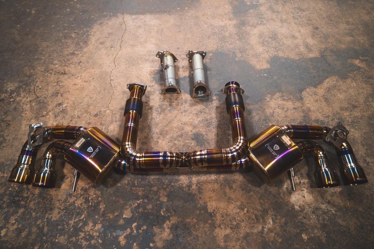 Chevrolet Corvette C8 Valved Sport Exhaust System.