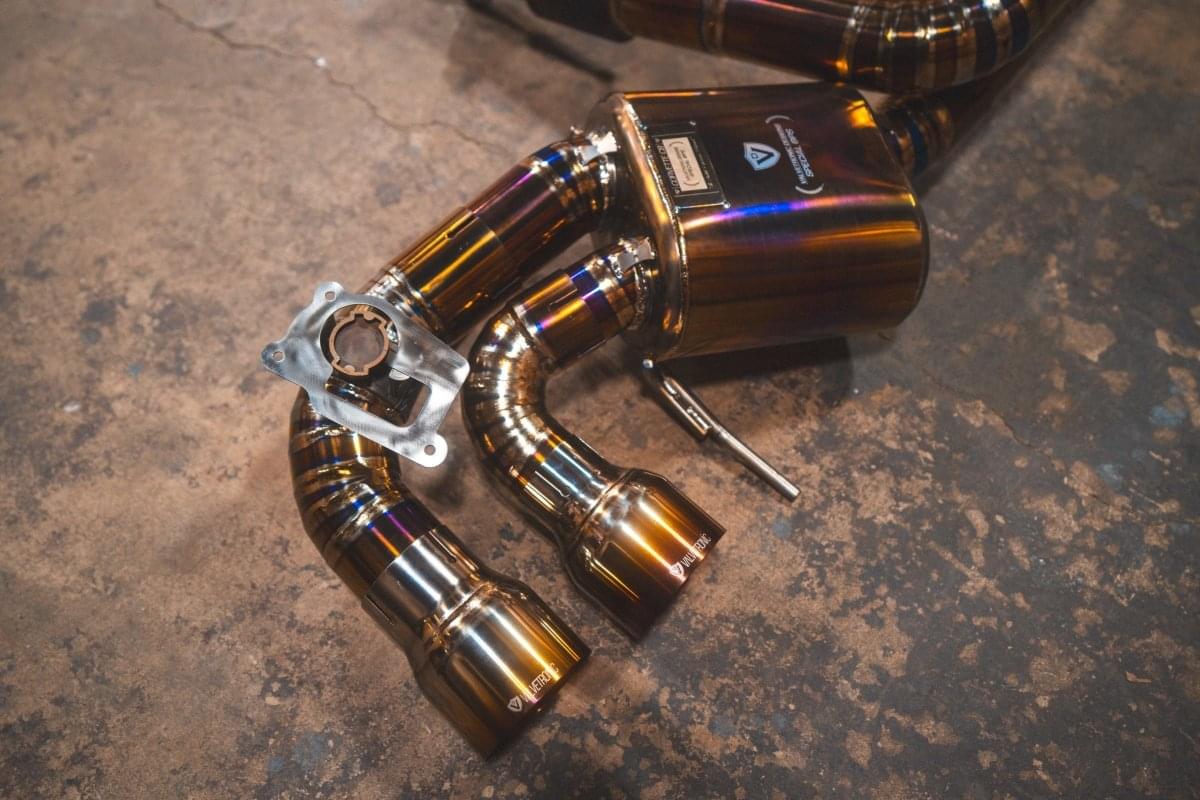 Chevrolet Corvette C8 Valved Sport Exhaust System.