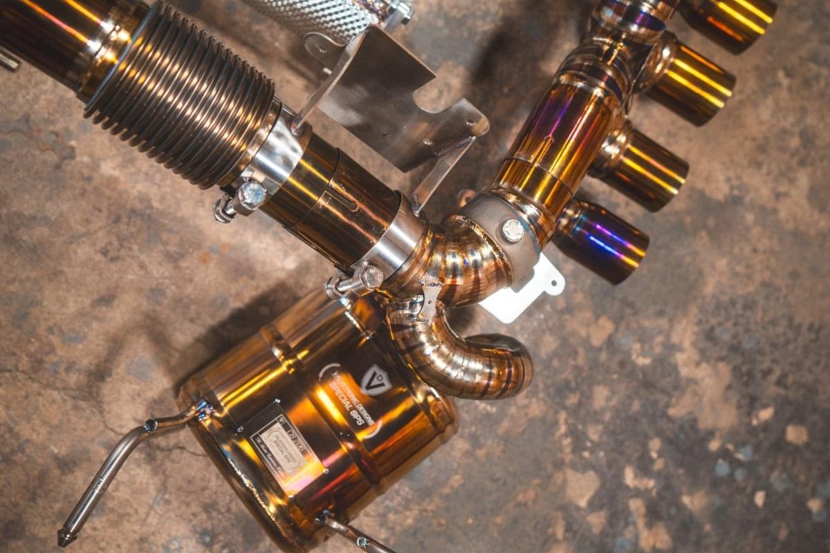 Chevy Corvette C8 Z06 Valved Sport Exhaust System.