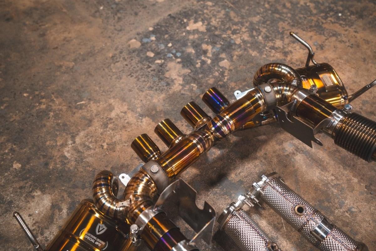 Chevy Corvette C8 Z06 Valved Sport Exhaust System.