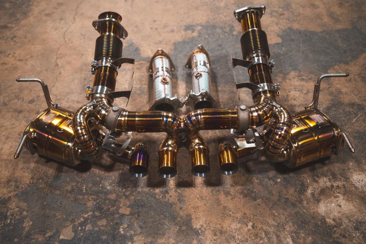 Chevy Corvette C8 Z06 Valved Sport Exhaust System.
