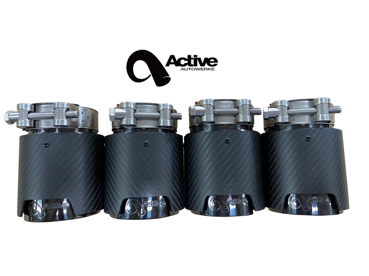 G8X BMW M2, M3 & M4 Rear Exhaust Tips - for Active exhausts.