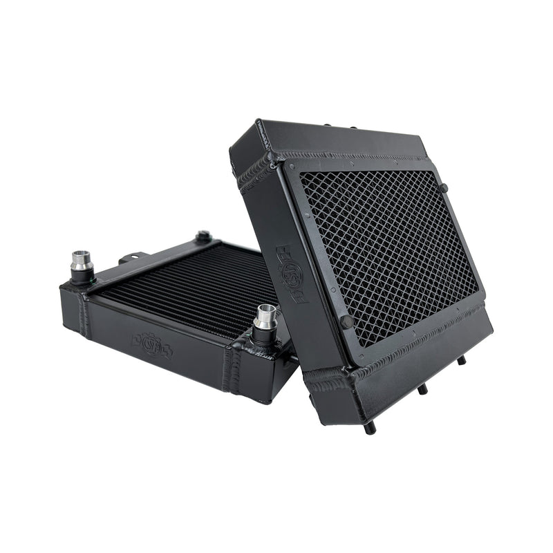 CSF 8258 auxiliary radiators with rock guards for BMW S55 M3, M4 and M2 Competition