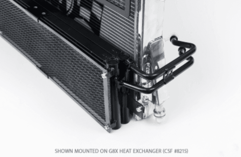 CSF BMW M3/M4 (G8X) Transmission Oil Cooler w/ Rock Guard.