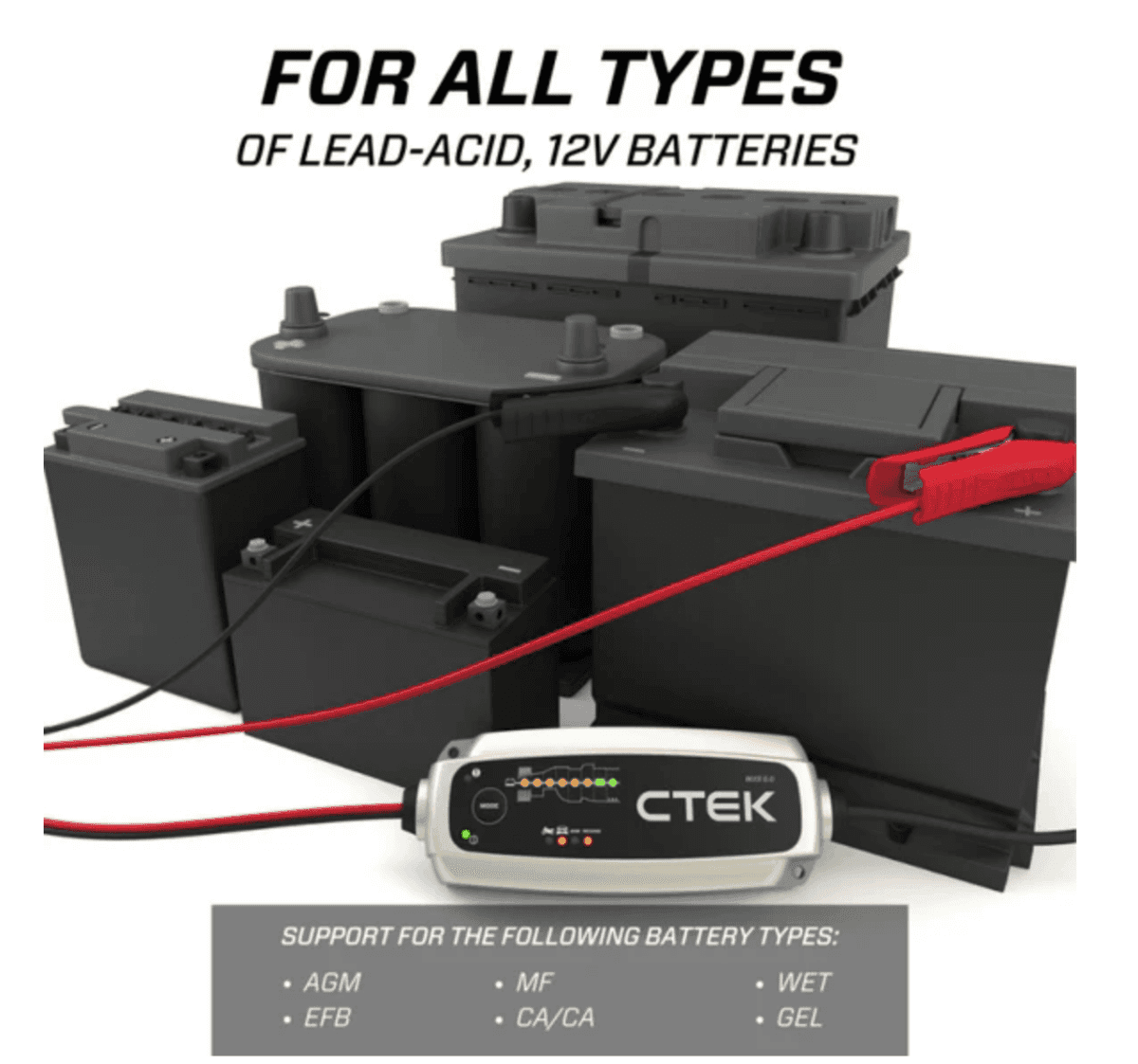 CTEK Lithium US Battery charger.