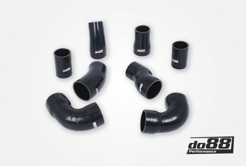 do88 02-04 Audi RS6 4.2L BiTurbo (C5) Pressure Hoses - Black.