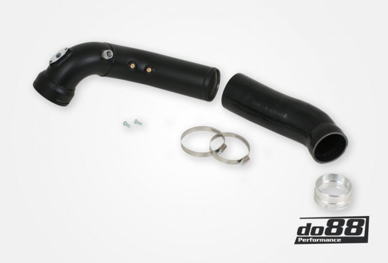 do88 12-18 BMW 1/2/3/4-Series (F2X/F3X)/15-18 BMW M2 (F87) Pressure Pipe w/Black Hose - COLORADO N5X