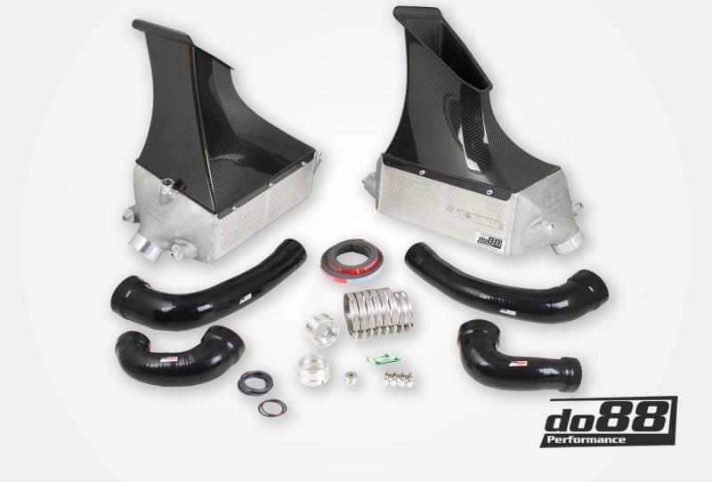 do88 2013+ Porsche 911 Turbo/Turbo S (991) MERA Intercooler Kit for do88 Y-Pipe.