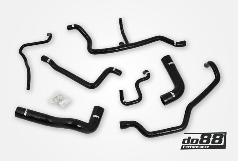 do88 91-96 BMW 525i/525ix (E34) Coolant Hoses - Black.
