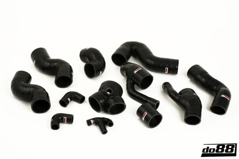do88 99-02 Audi S4/A6 2.7L BiTurbo (AGB/AJK/AZA) Pressure Hoses - Black.