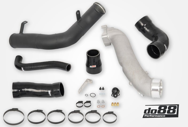 do88 Audi RS3 2.5T (8V)/TT RS 2.5T (8S) Charge Pipes (OEM Intercooler) - Black - COLORADO N5X