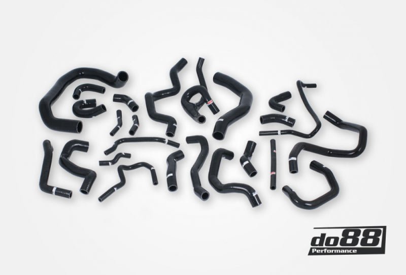 do88 Audi/Seat/Skoda/Volkswagen 1.8T/2.0T (MQB) Coolant Hoses (24 pcs) - Black - COLORADO N5X