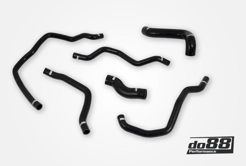 do88 BMW 320/323/325/328/330 (E46) Coolant Hoses - Black.