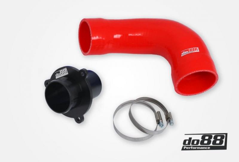 do88 VAG 1.8 2.0 TSI (MQB) Turbo Muffler Delete do88 TR-340 Red Hose.