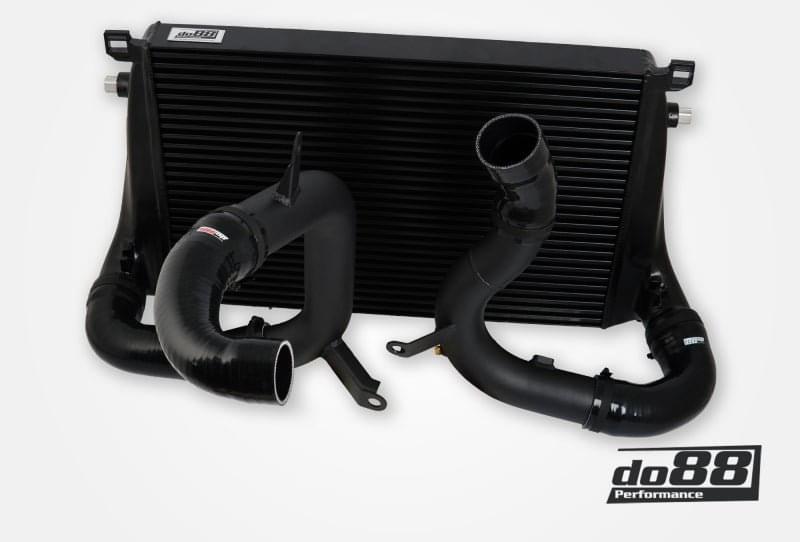 do88 VAG 2.0T EA888 Gen4 (245hp) BigPack Intercooler Kit w/Black Hoses.