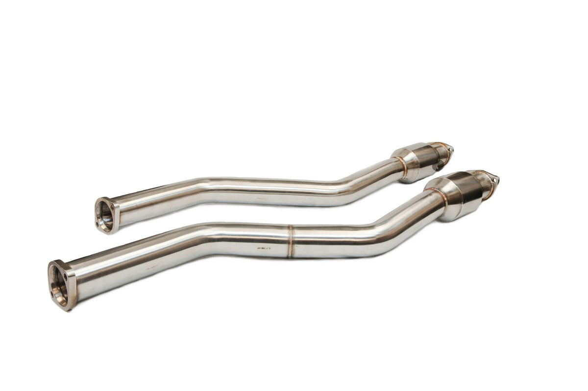 BMW E46 M3 Exhaust SECTION 1 with Active AFlow extra high flow catalysts.