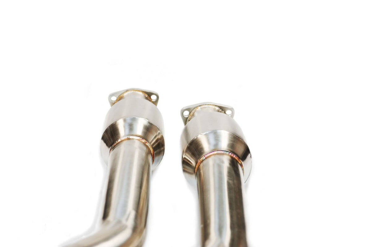 BMW E46 M3 Exhaust SECTION 1 with GESI ultra high flow catalysts.