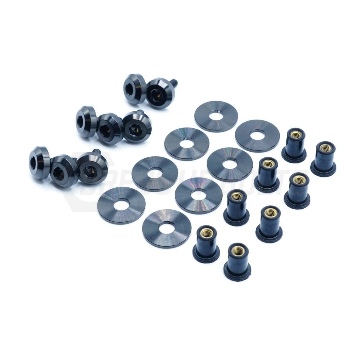 Dress Up Bolts Titanium Hardware Trunk Kit - BMW G80 M3 (2021+).