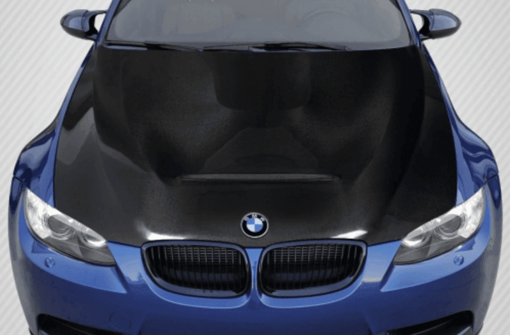 E90 Carbon Fiber GTS Hood Pre-Lci 2006-2008.