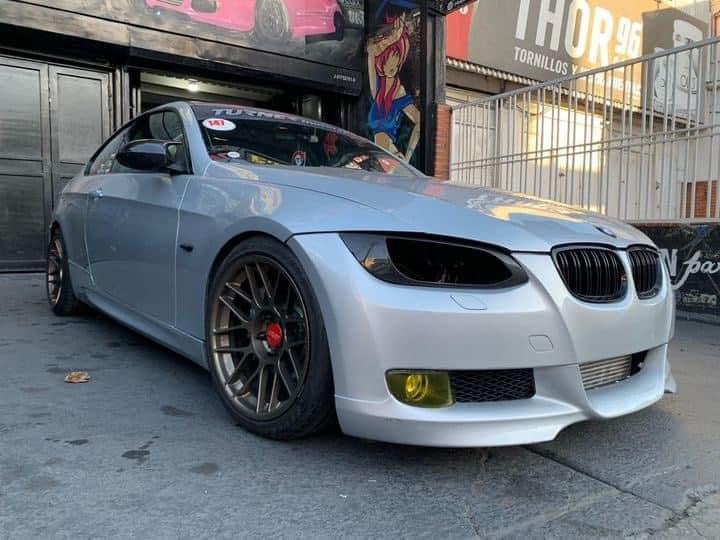 E92 Carbon Headlight Duct Delete.