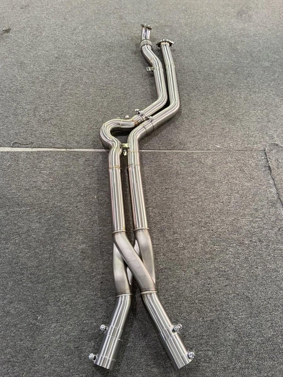 Equal Length Z Style MidPipe Exhaust System - BMW M3/M4 G80/G82 S58.