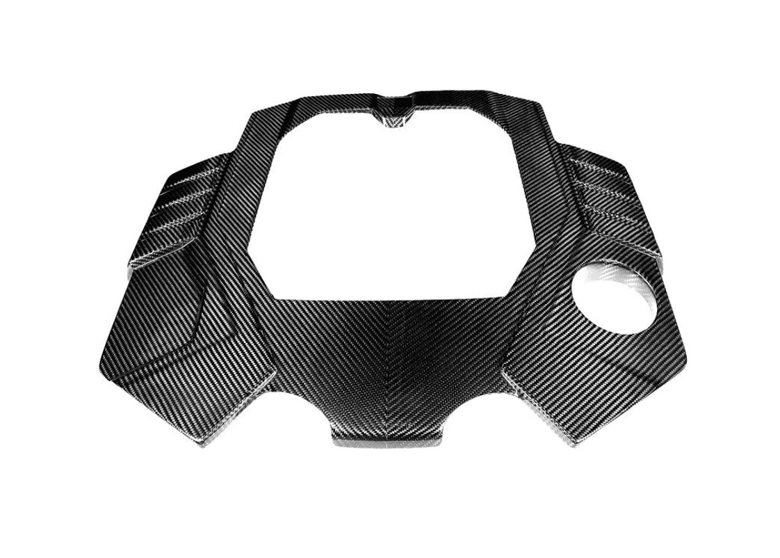 Eventuri Audi C8 RS6 / RS7 Black Carbon Engine Cover.