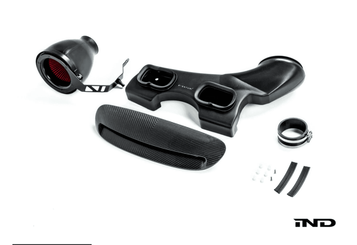Eventuri F56 Mini Cooper S Plastic Intake + Carbon Scoop.