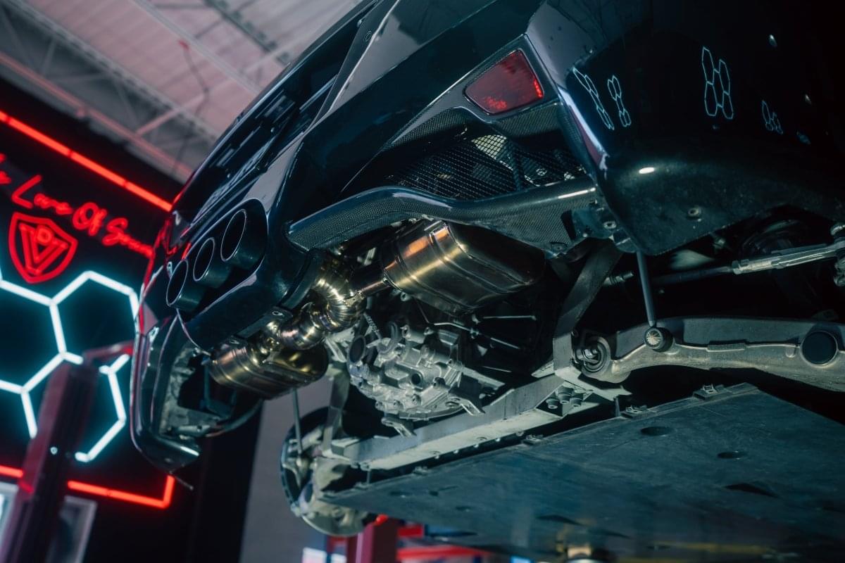 Ferrari 458 Italia Valved Sport Exhaust System.