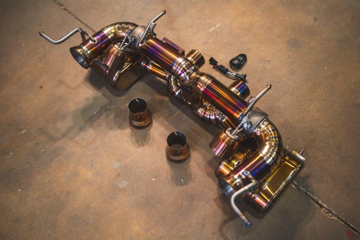 Ferrari 458 Italia Valved Sport Exhaust System.
