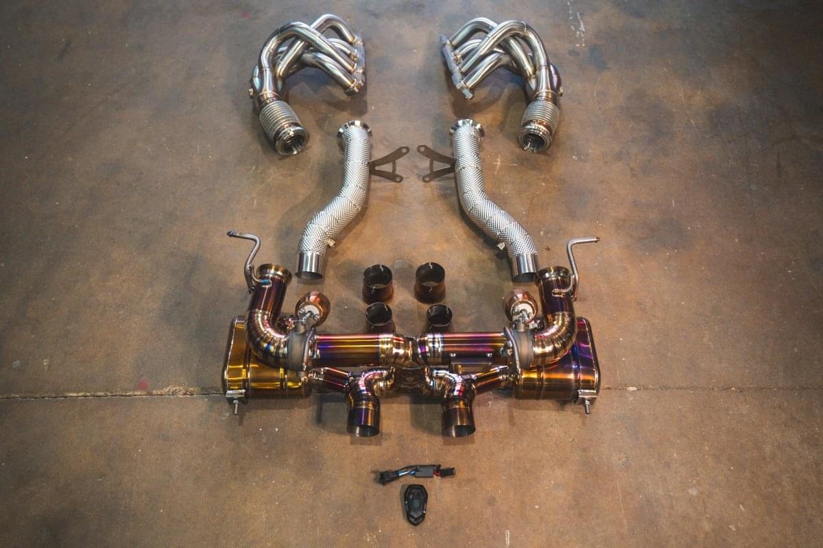 Ferrari 458 Italia Valved Sport Exhaust System.