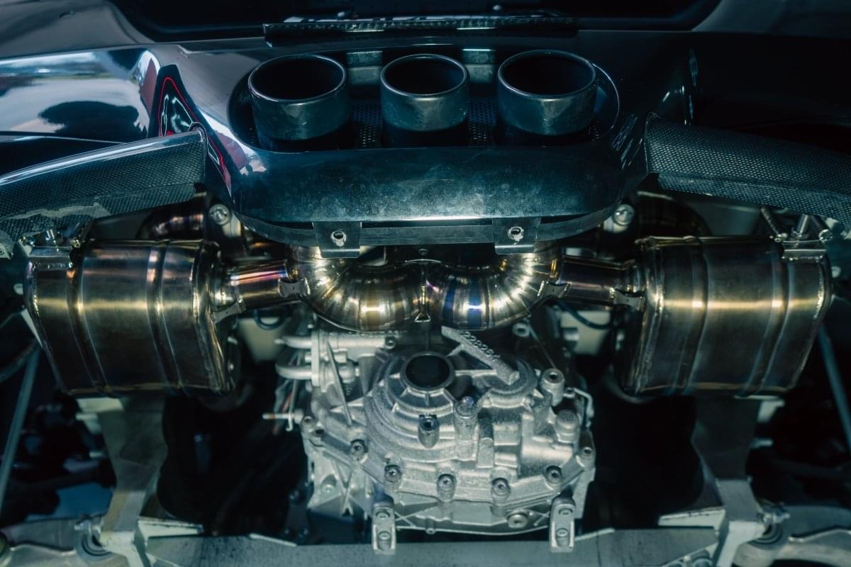 Ferrari 458 Italia Valved Sport Exhaust System.