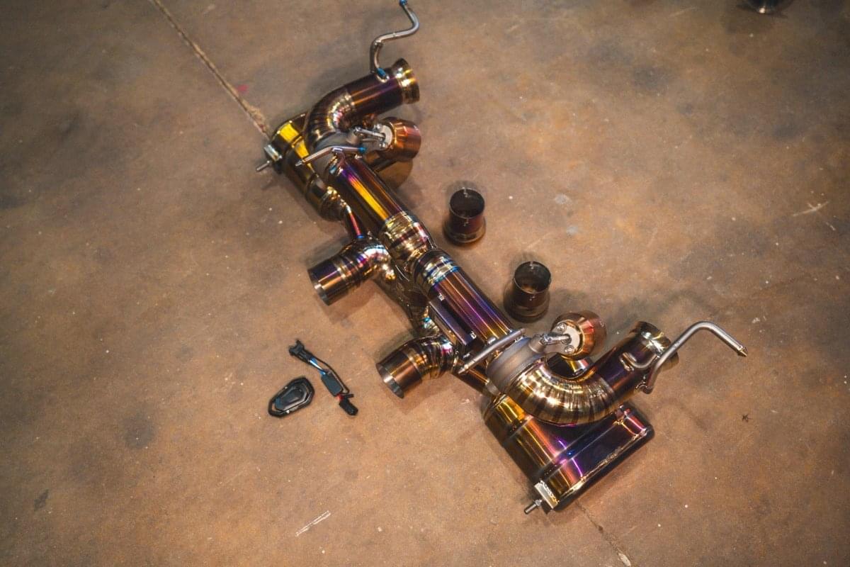 Ferrari 458 Italia Valved Sport Exhaust System.