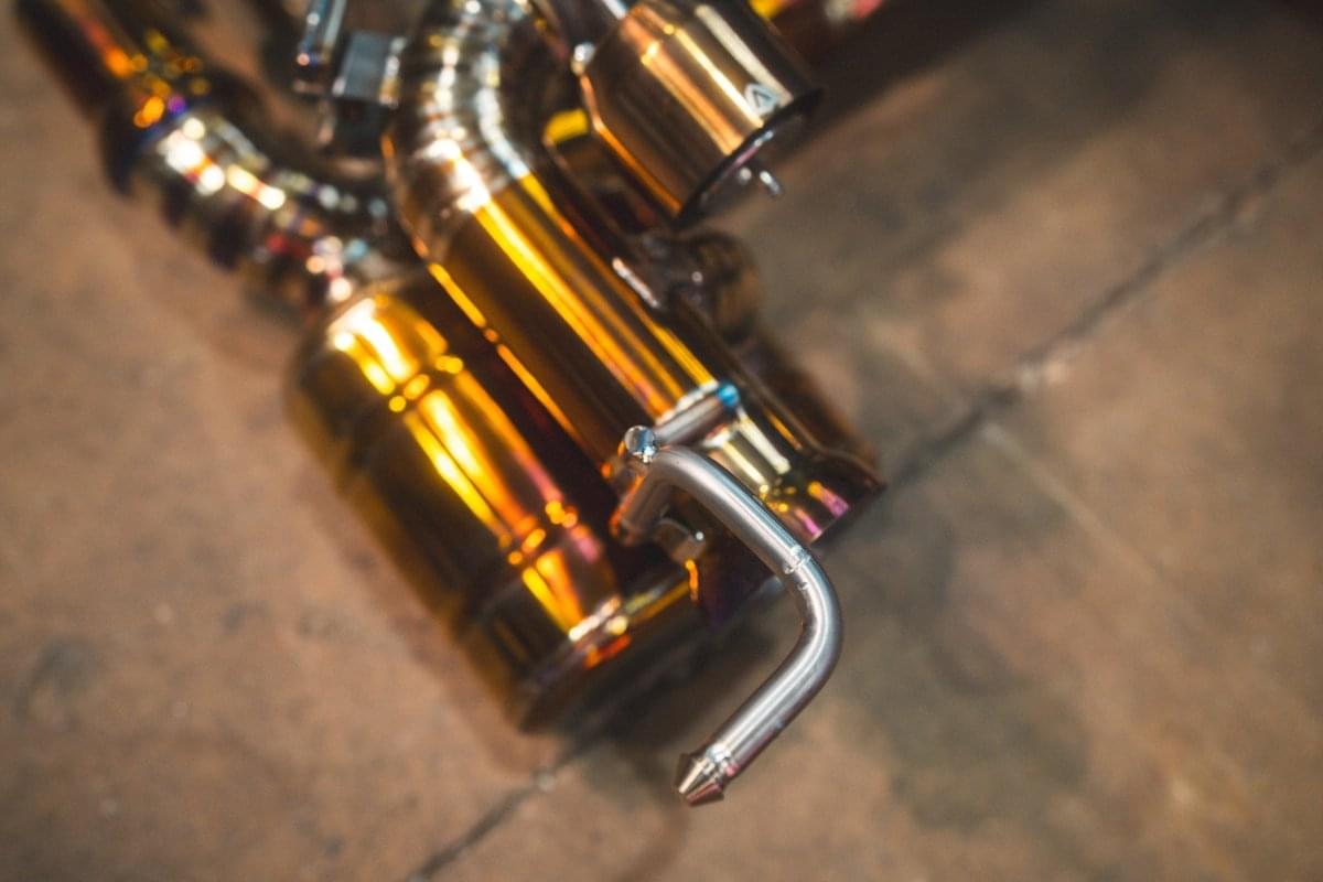 Ferrari 458 Speciale Valved Sport Exhaust System.