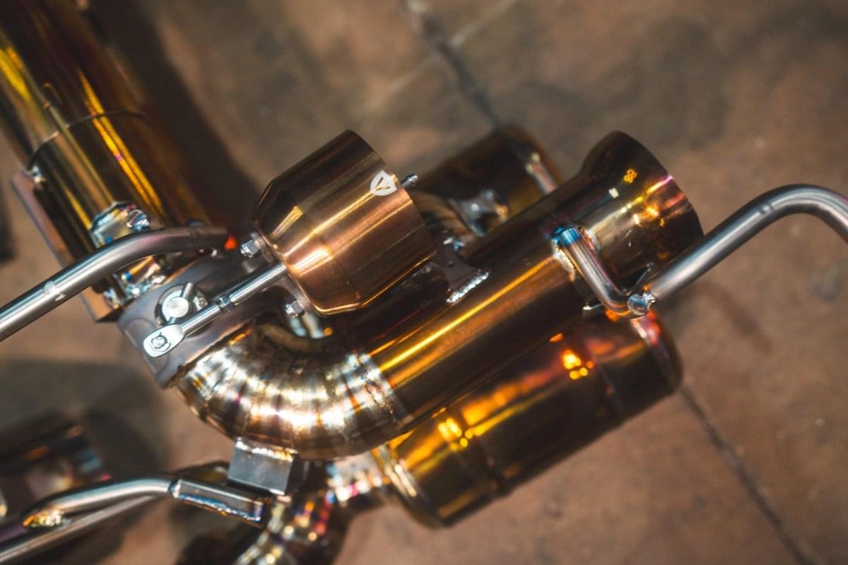 Ferrari 458 Speciale Valved Sport Exhaust System.