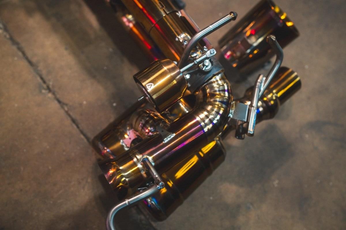 Ferrari 458 Speciale Valved Sport Exhaust System.