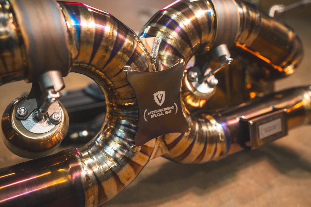 Ferrari 488 GTB Valved Sport Exhaust System.