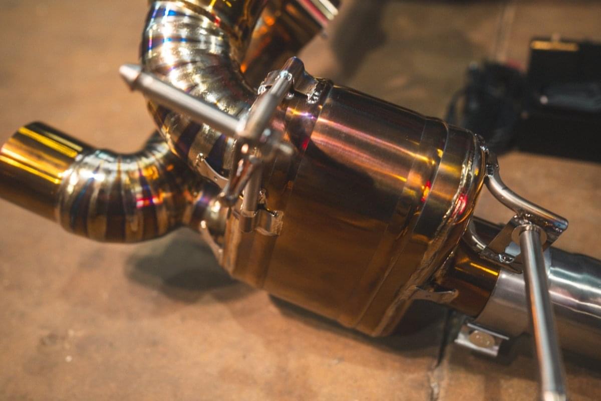 Ferrari 488 GTB Valved Sport Exhaust System.