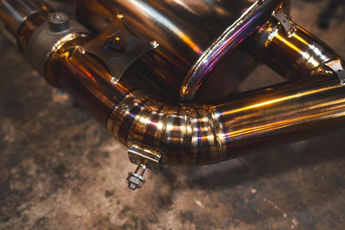 Ferrari 599 RACE F1 Valved Exhaust system.