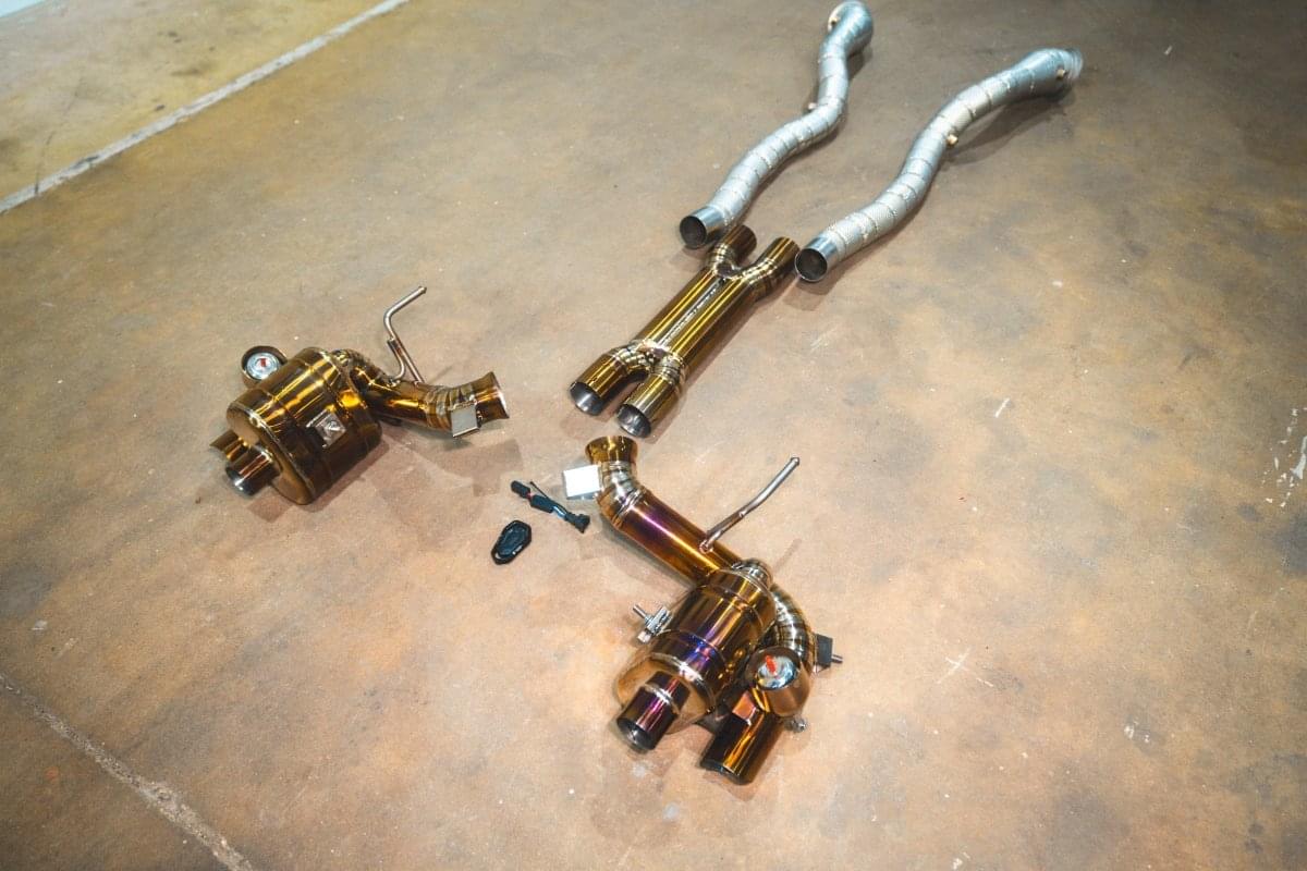Ferrari F12 / 812 Valved Sport Exhaust System.