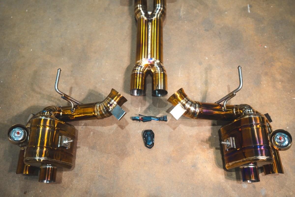 Ferrari F12 / 812 Valved Sport Exhaust System.