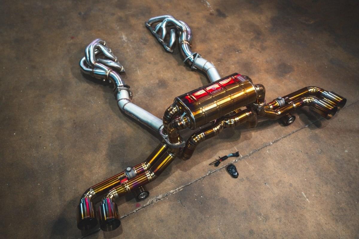 Ferrari F430 Valved Sport Exhaust System.