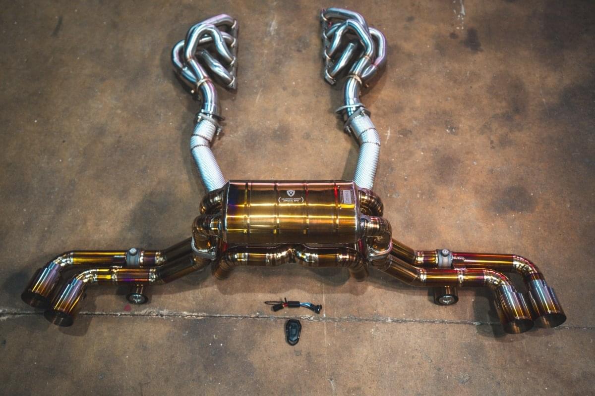 Ferrari F430 Valved Sport Exhaust System.