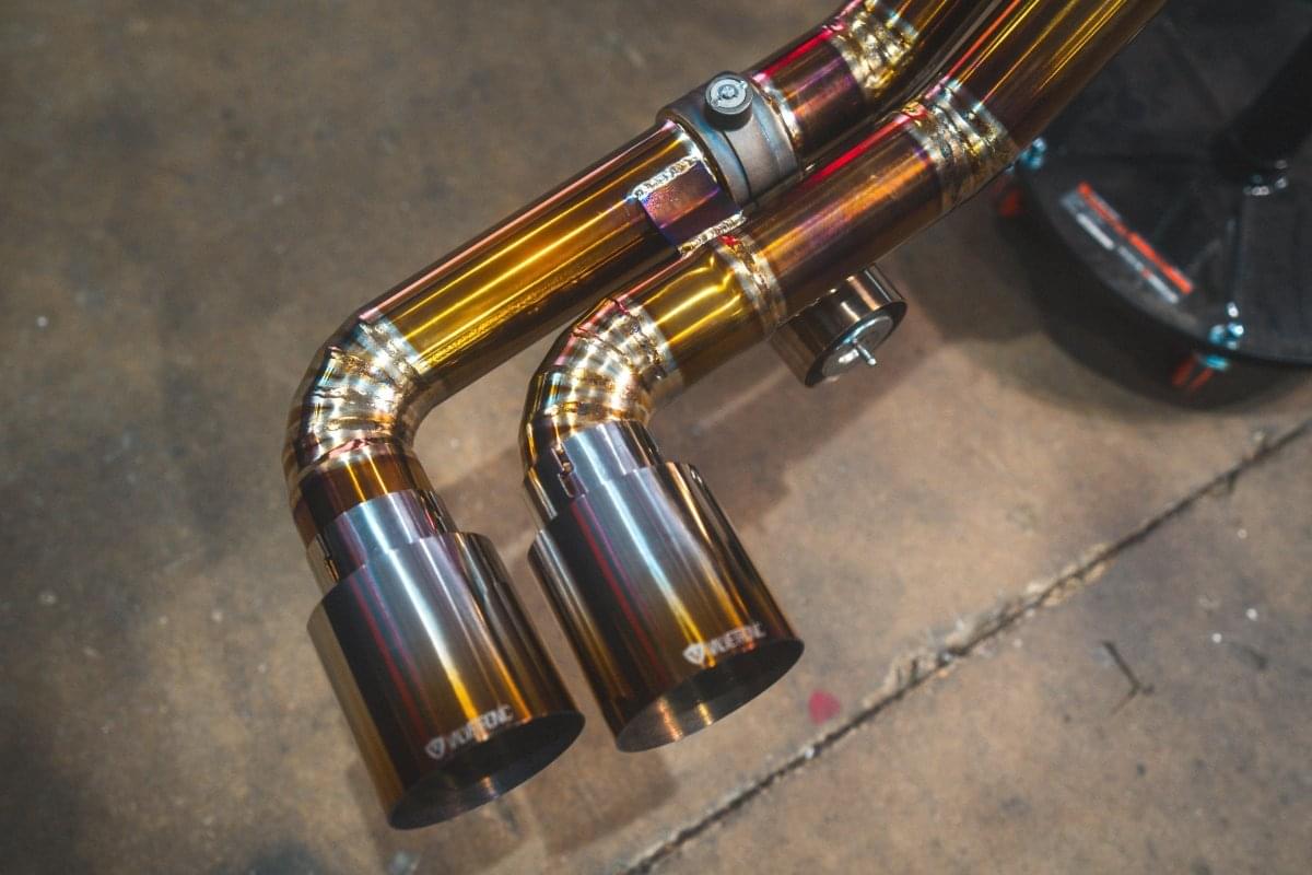 Ferrari F430 Valved Sport Exhaust System.