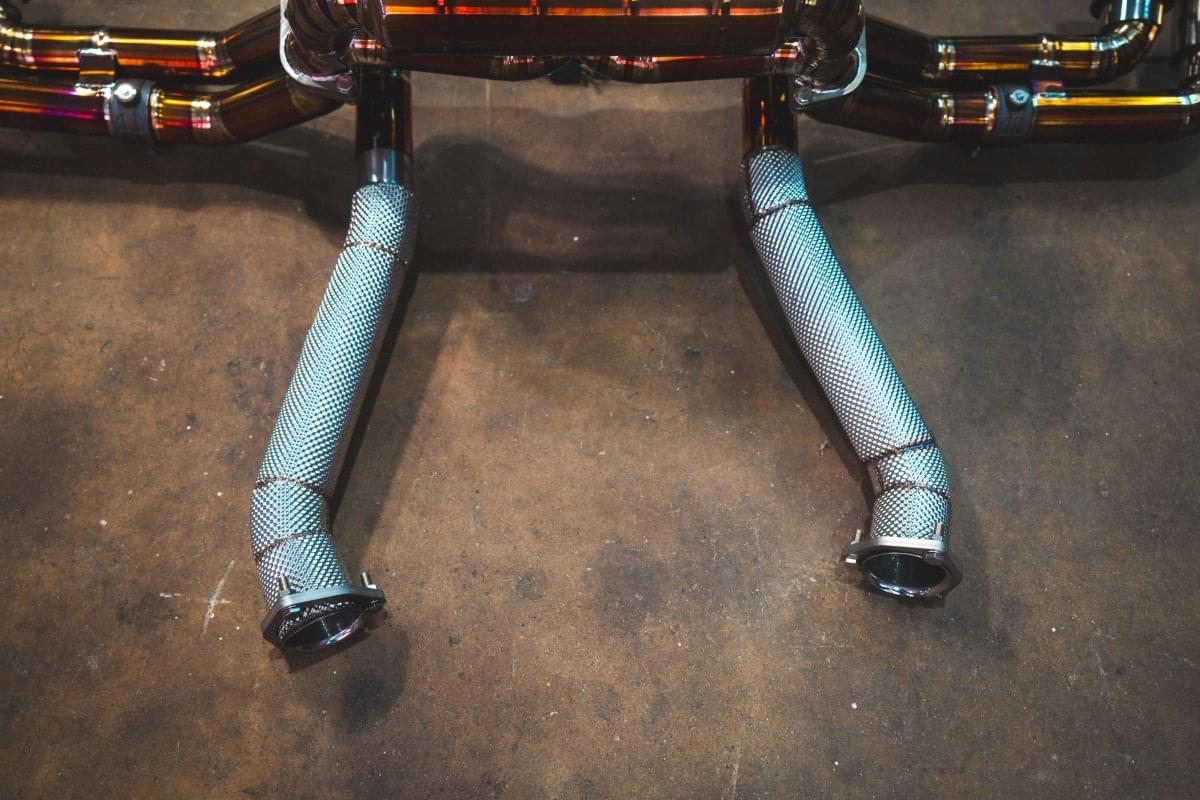 Ferrari F430 Valved Sport Exhaust System.