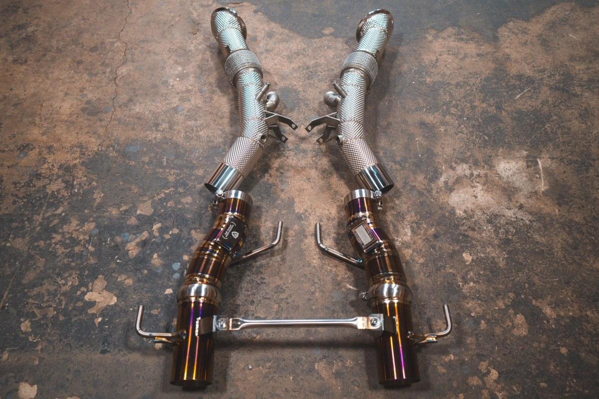 Ferrari SF90 RACE F1 Exhaust System.