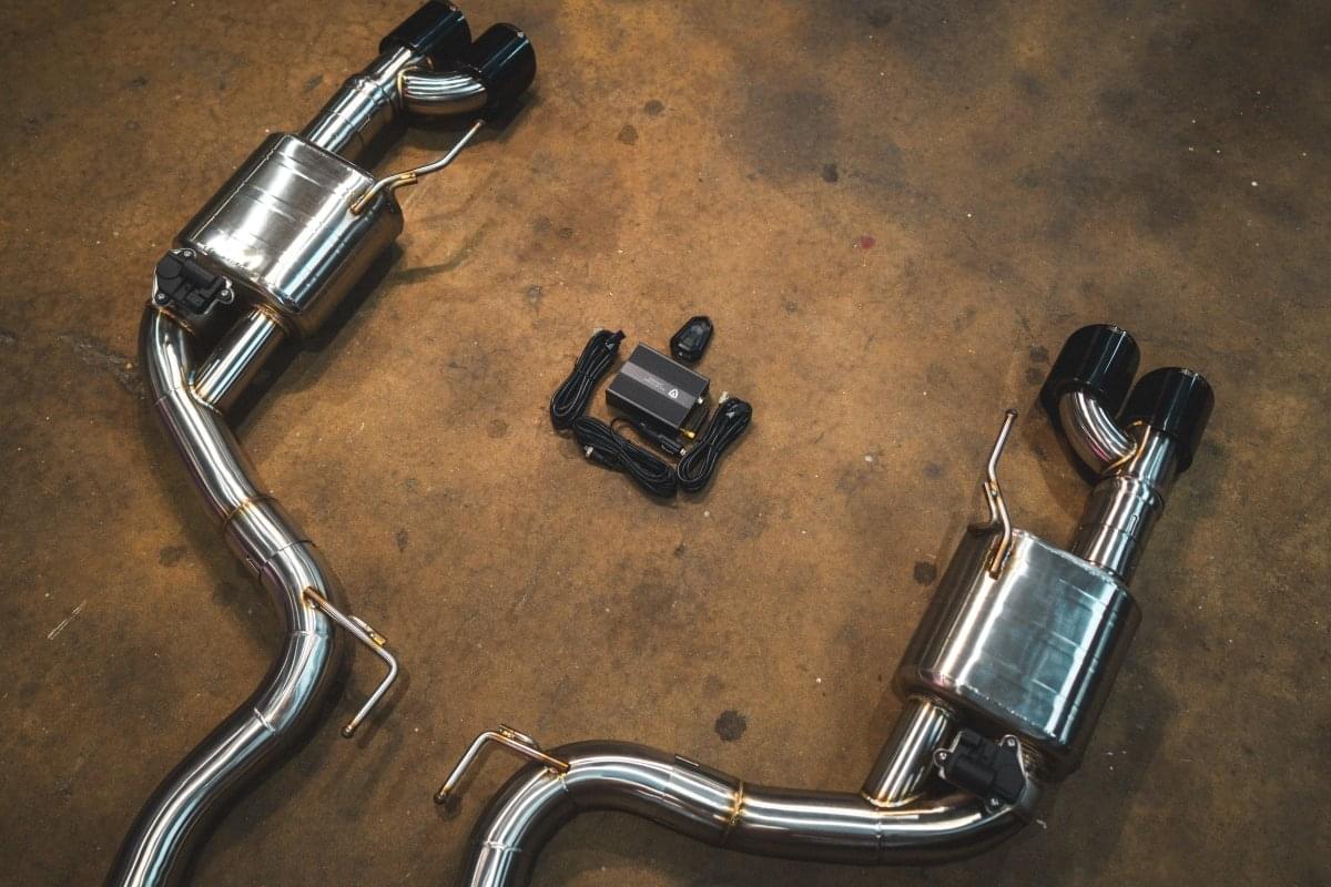 Ford Mustang GT S650 Valved Sport Exhaust System.