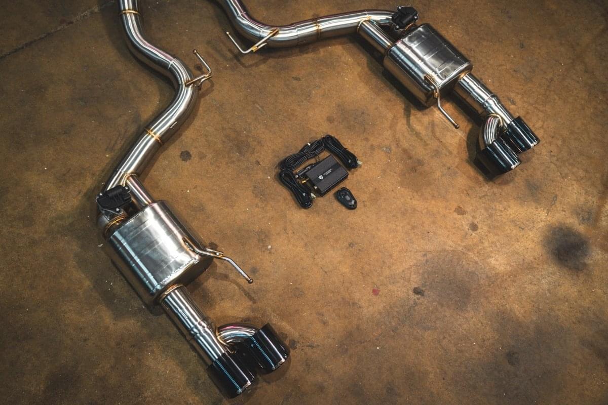 Ford Mustang GT S650 Valved Sport Exhaust System.