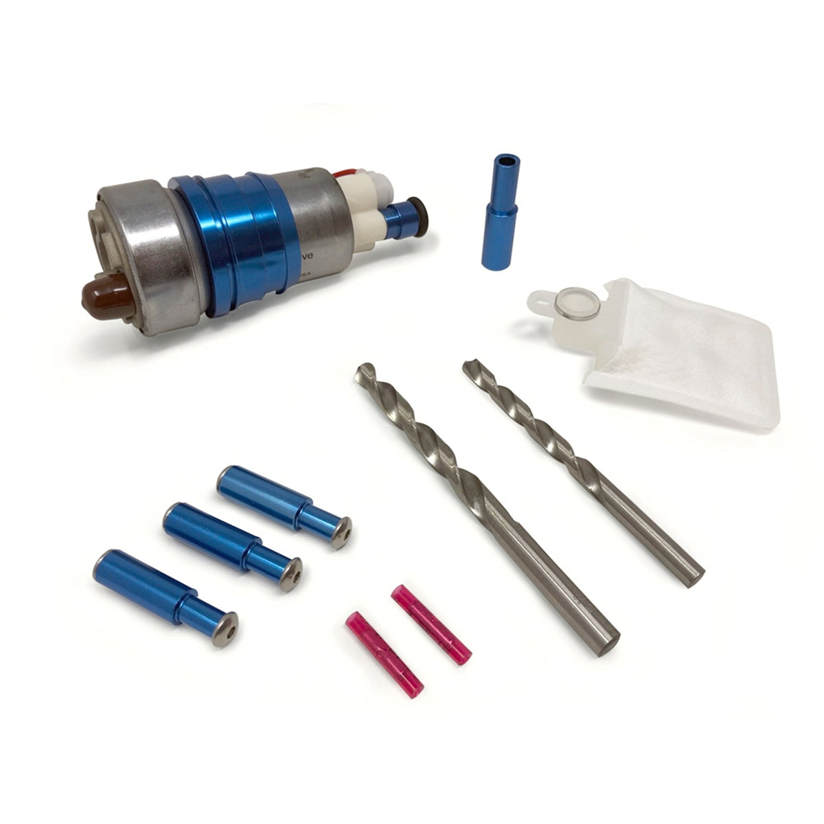 Precision Raceworks low-pressure fuel pump upgrade kit for Ford Focus ST and Fiesta ST